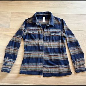 Women's Long-Sleeved Organic Cotton Midweight Fjord Flannel Shirt
